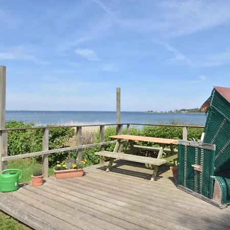 Seafront In Mecklenburg With Terrace